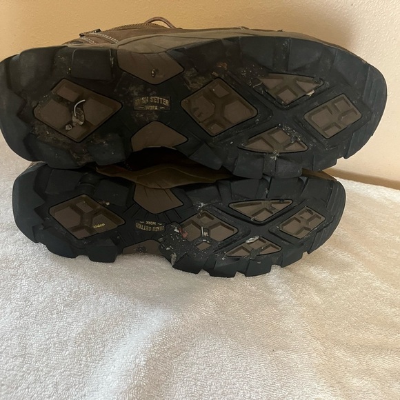 Irish Settler Safety Steel Toe Boots Sz 12 main image 8